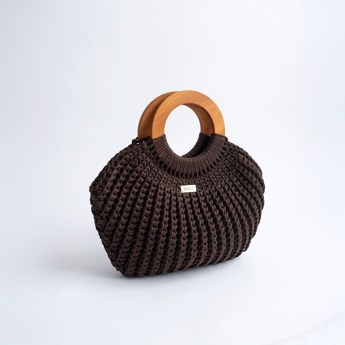 half moon wooden  handle 